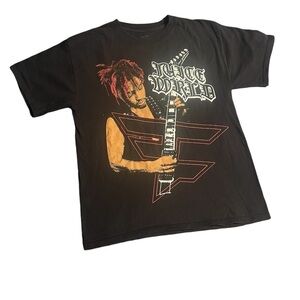 M Faze Juice Wrld collab graphic t-shirt